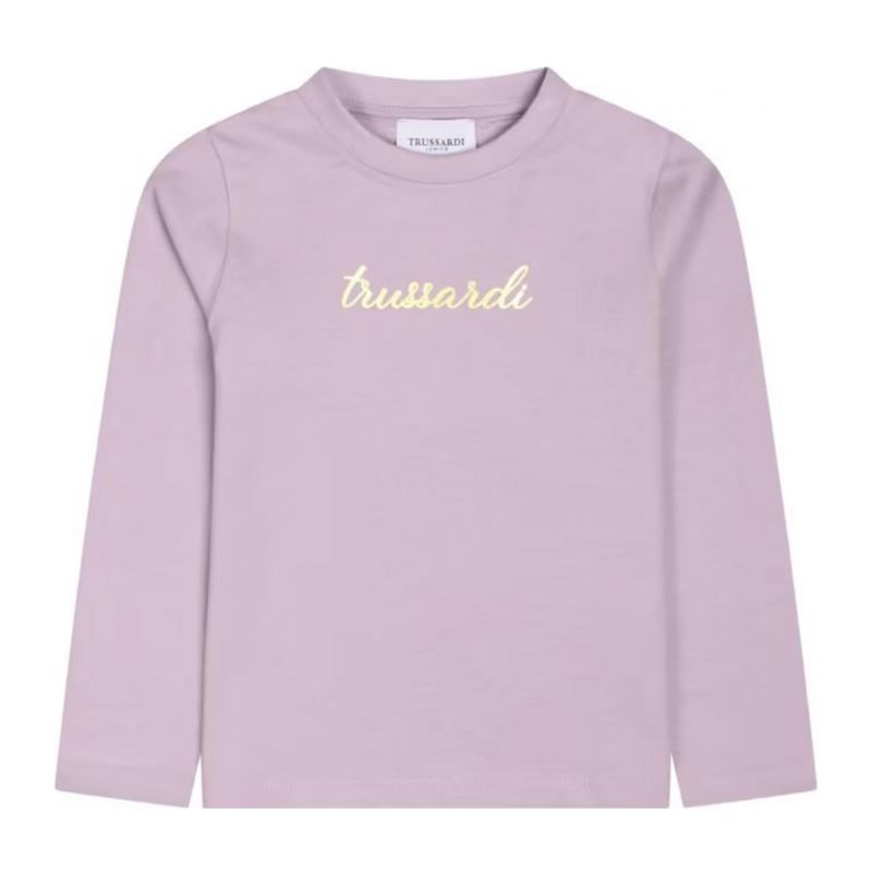 Тениска за момиче TRUSSARDI TIA24053TS-LILAC