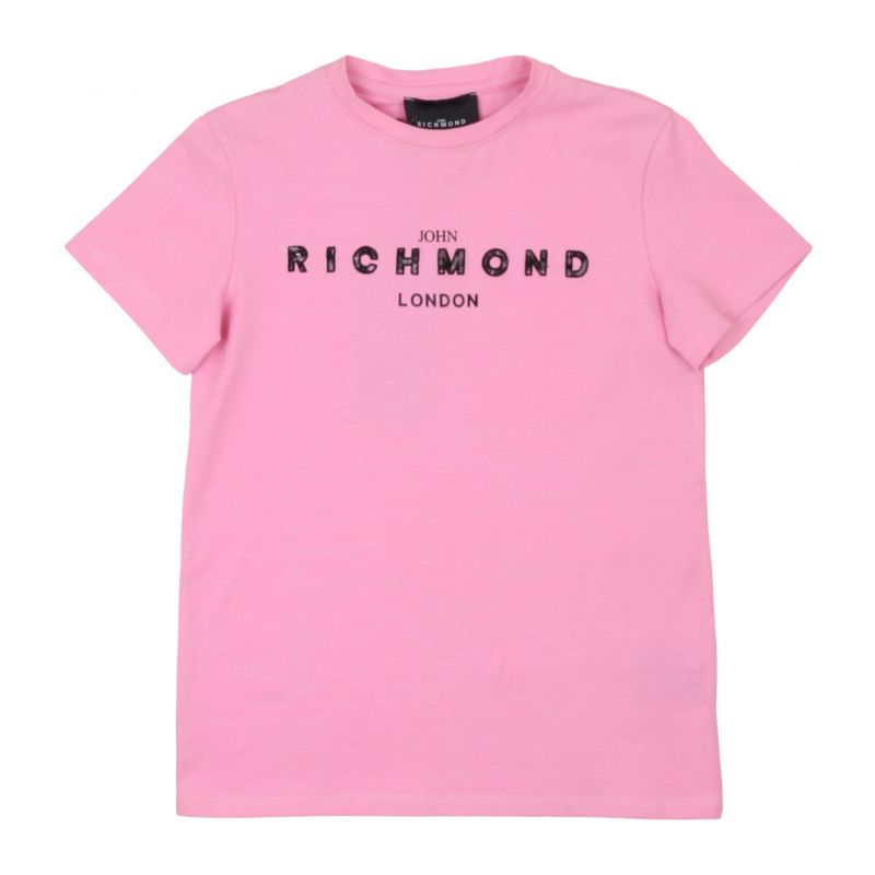Тениска за момиче JOHN RICHMOND RGA24055TS-PINK-B-BLK