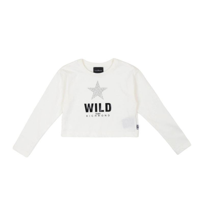 Тениска за момиче JOHN RICHMOND RGA24012TS-OFF-WHITE