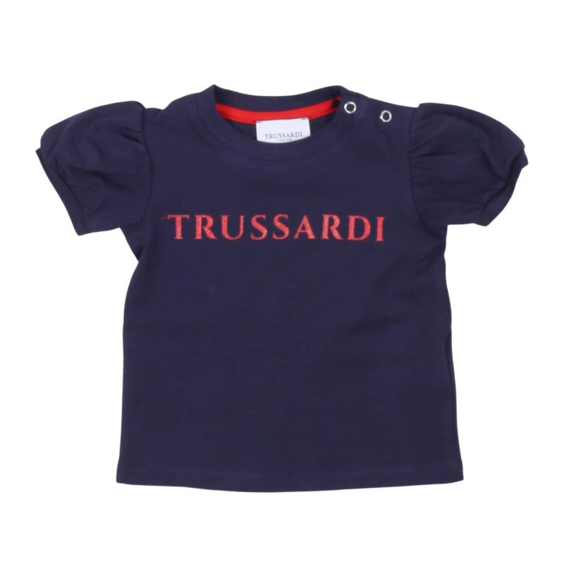 Тениска за момиче TRUSSARDI TIP24004TS-BLUE-N-RED