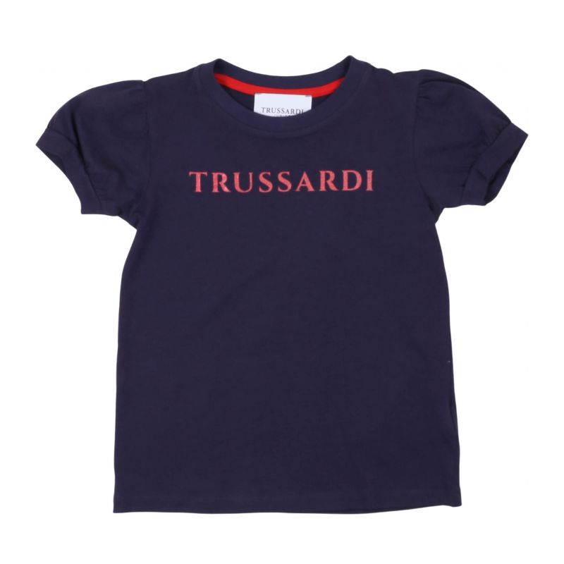 Тениска за момиче TRUSSARDI TGP24001TS-BLUE-N-RED