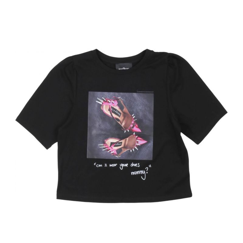 Тениска за момиче JOHN RICHMOND RGP24075TS-BLACK