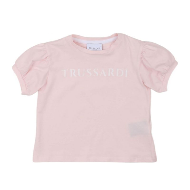 Тениска за момиче TRUSSARDI TIP24004TS-PINK-W-S