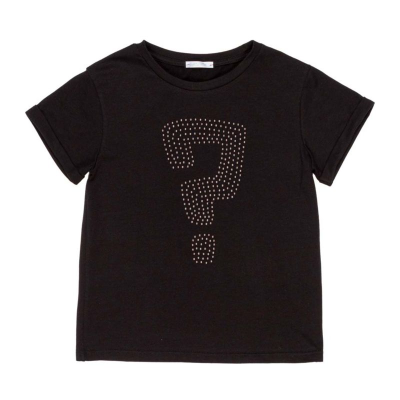 Тениска за момиче LULU BY MISS GRANT LL3210-NERO