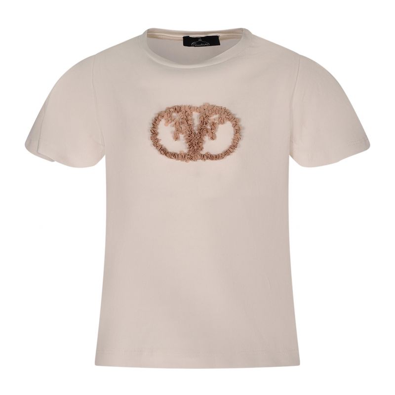 Тениска за момиче FUN&FUN FNCBTS01033-OFF-WHITE