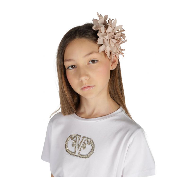 Тениска за момиче FUN&FUN FNCJTS01019-OFF-WHITE