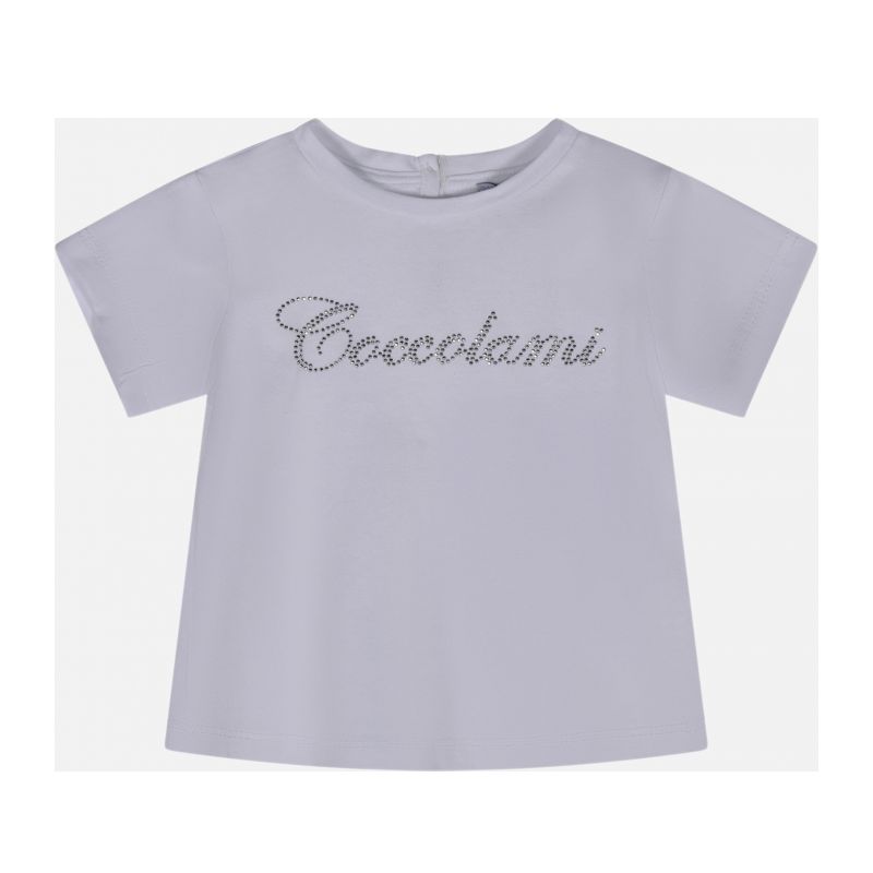 Тениска за момиче HATE LOVE HLNTS01722-OFF-WHITE