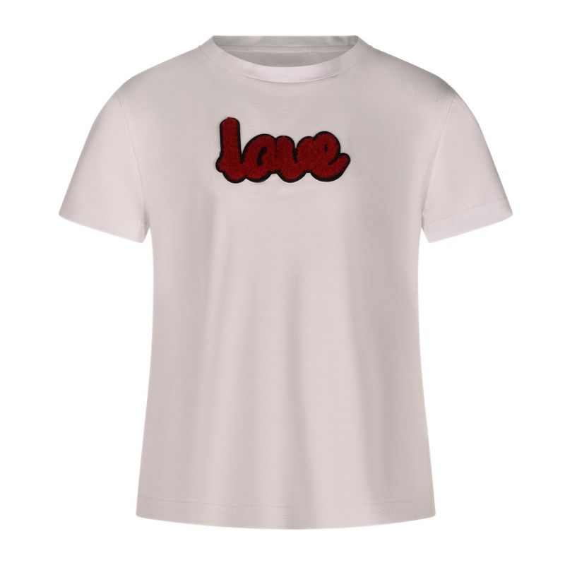Тениска за момиче HATE LOVE HLJTS01810-WHITE