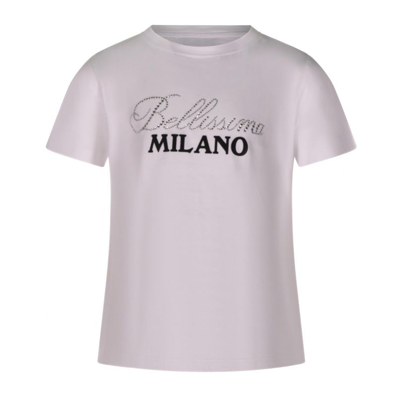 Тениска за момиче HATE LOVE HLJTS01676-OFF-WHITE