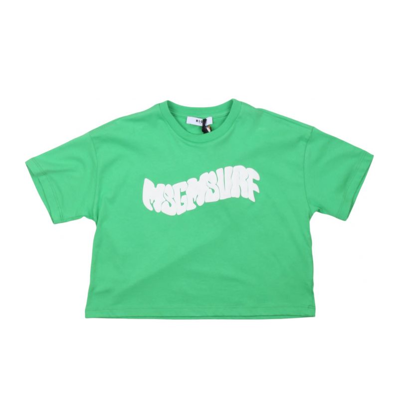 Тениска за момиче MSGM S5MSJGTH240-MS006