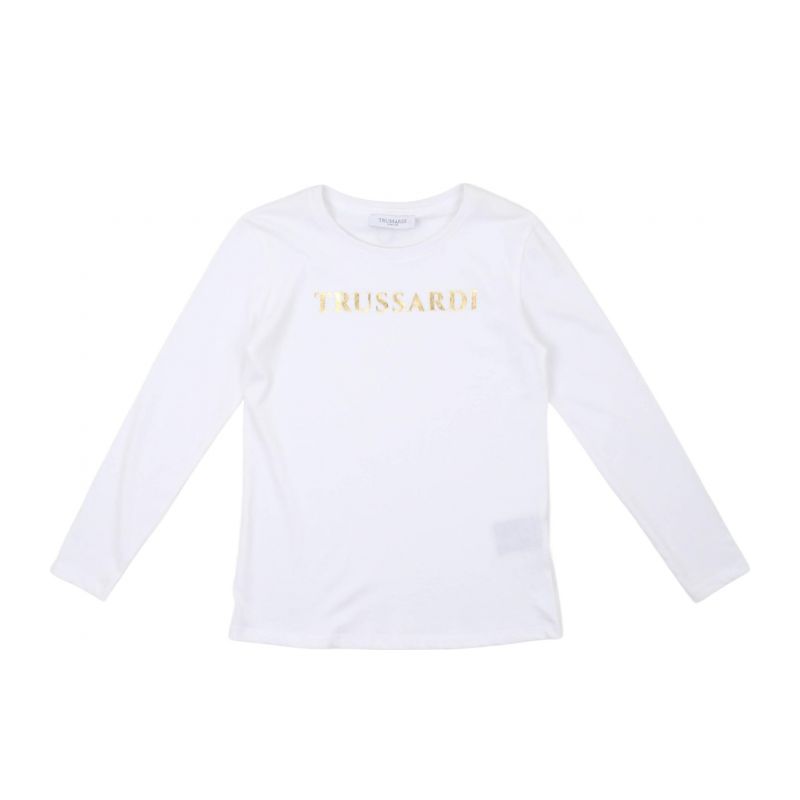 Тениска за момиче TRUSSARDI TGP25074TS-WHITE