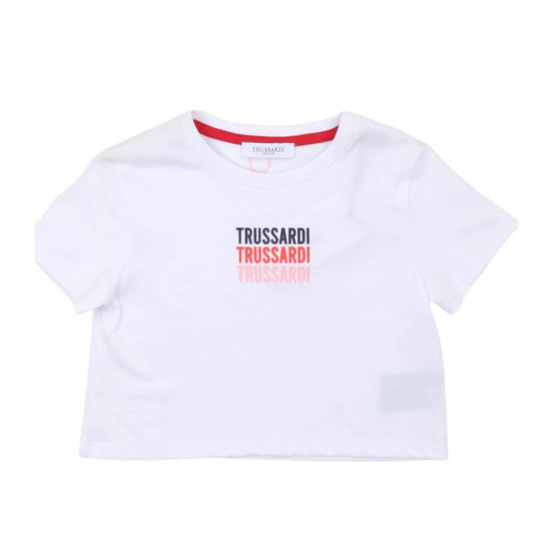 Тениска за момиче TRUSSARDI TGP25038TS-WHITE
