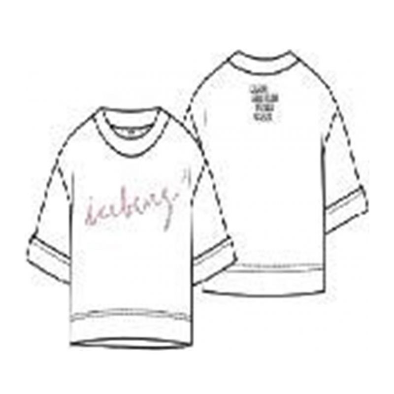 Тениска за момиче ICEBERG TSICE5152J-V1-WHITE