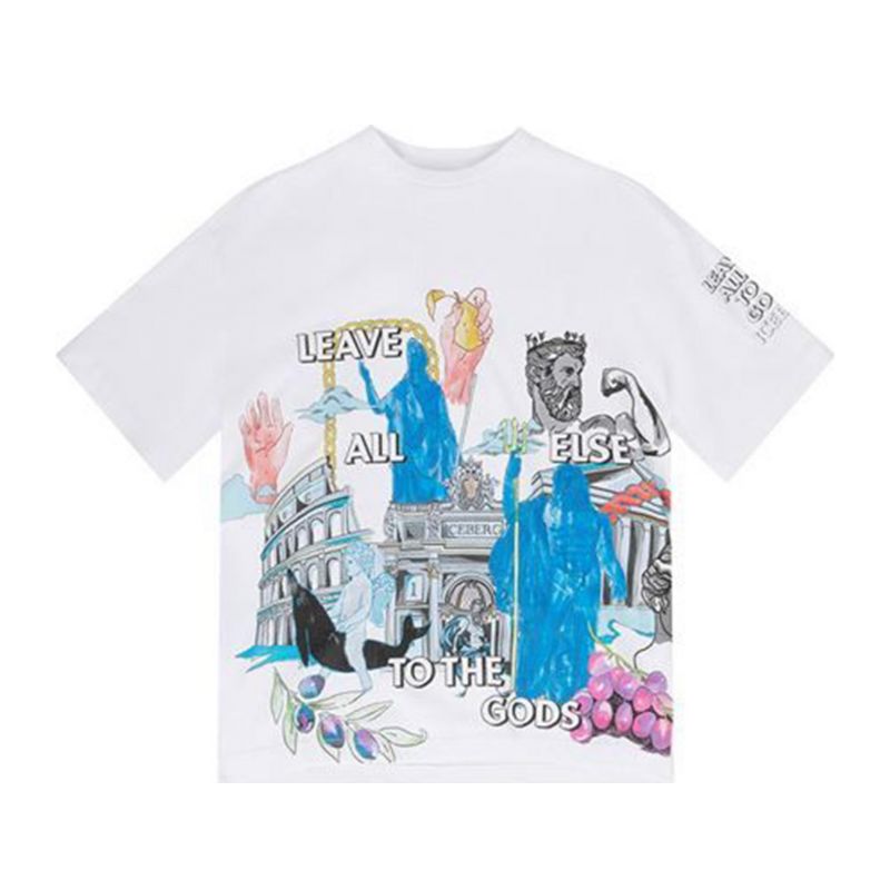 Тениска за момиче ICEBERG TSICE5155J-V1-WHITE