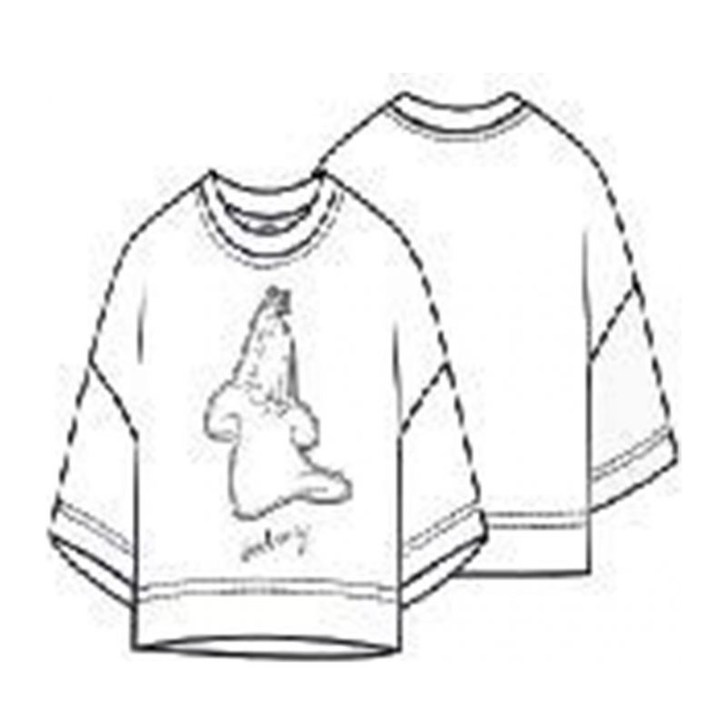 Тениска за момиче ICEBERG TSICE5161J-V1-WHITE