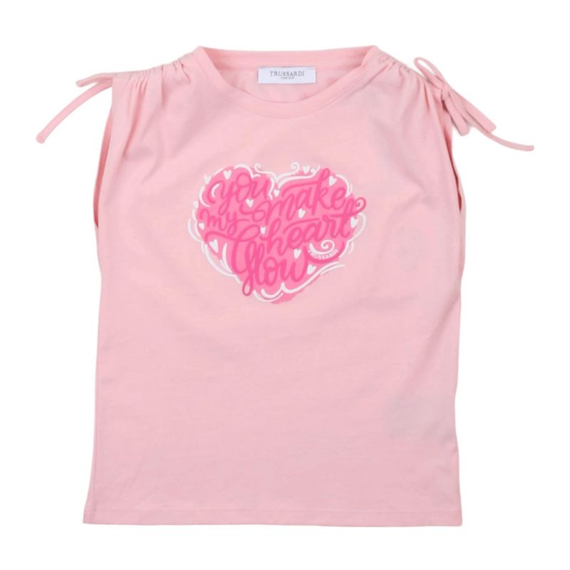 Тениска за момиче TRUSSARDI TGP25031TS-BLUSH