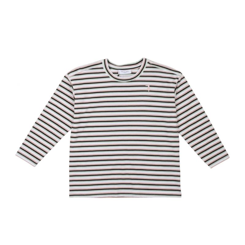 Тениска за момиче TRUSSARDI TGA25083TS-STR-GRAC