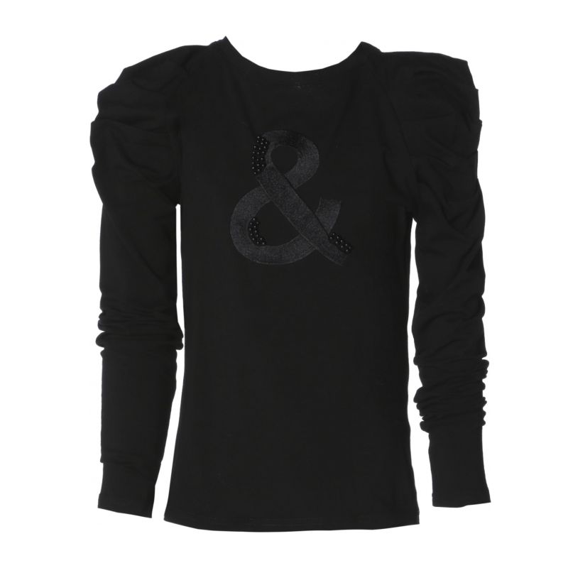 Тениска за момиче FUN&FUN FNJTS5937-BLACK