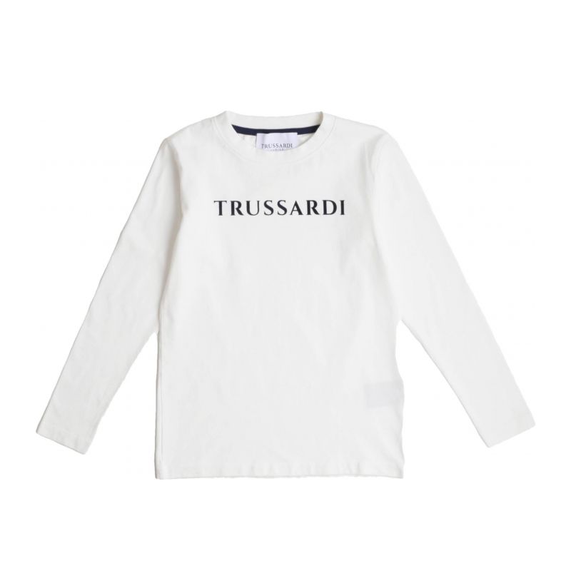 Тениска за момче TRUSSARDI TBA23059TS-MILK-BL-N