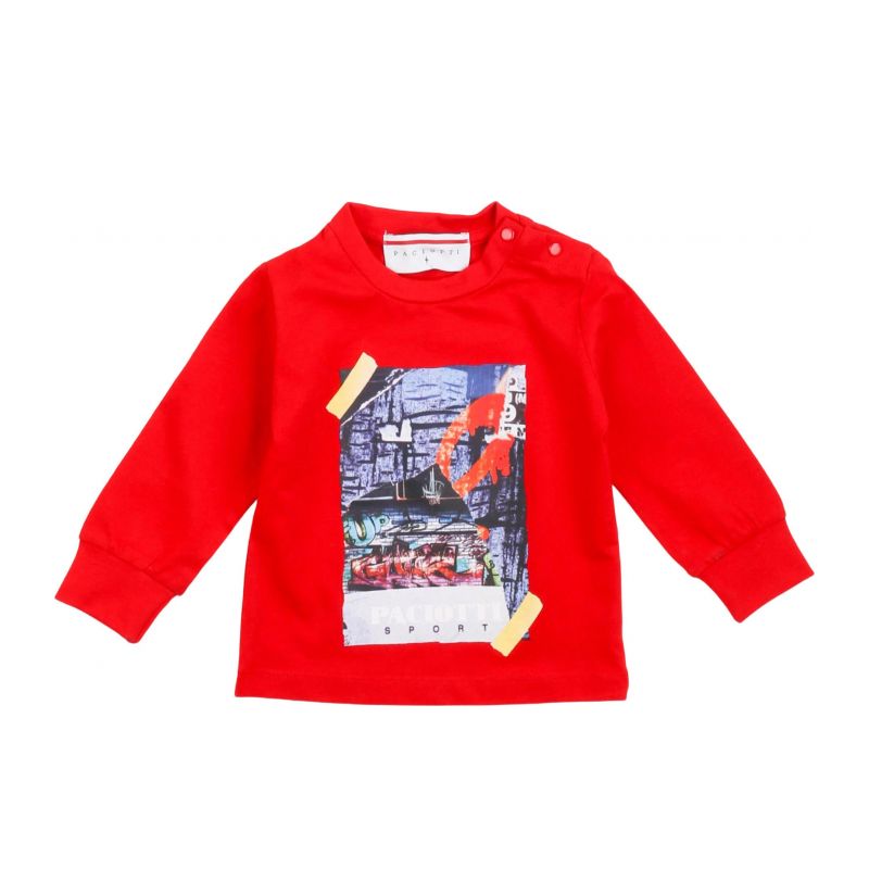 Тениска за момче PACIOTTI TSP3312B-V2-ROSSO