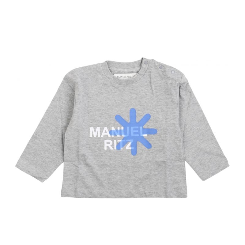 Тениска за момче MANUEL RITZ MR1800-GRIGIO