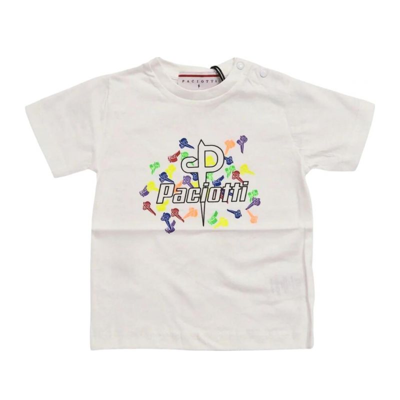 Тениска за момче PACIOTTI TSP4119B-BIANCO