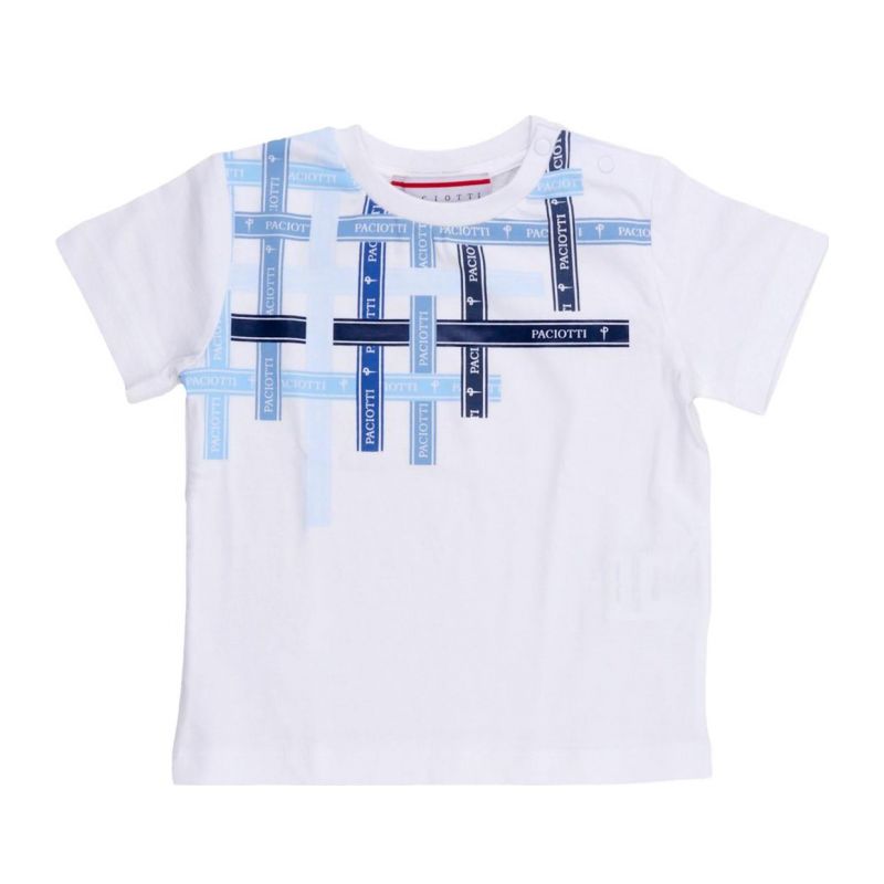 Тениска за момче PACIOTTI TSP4156J-BIANCO