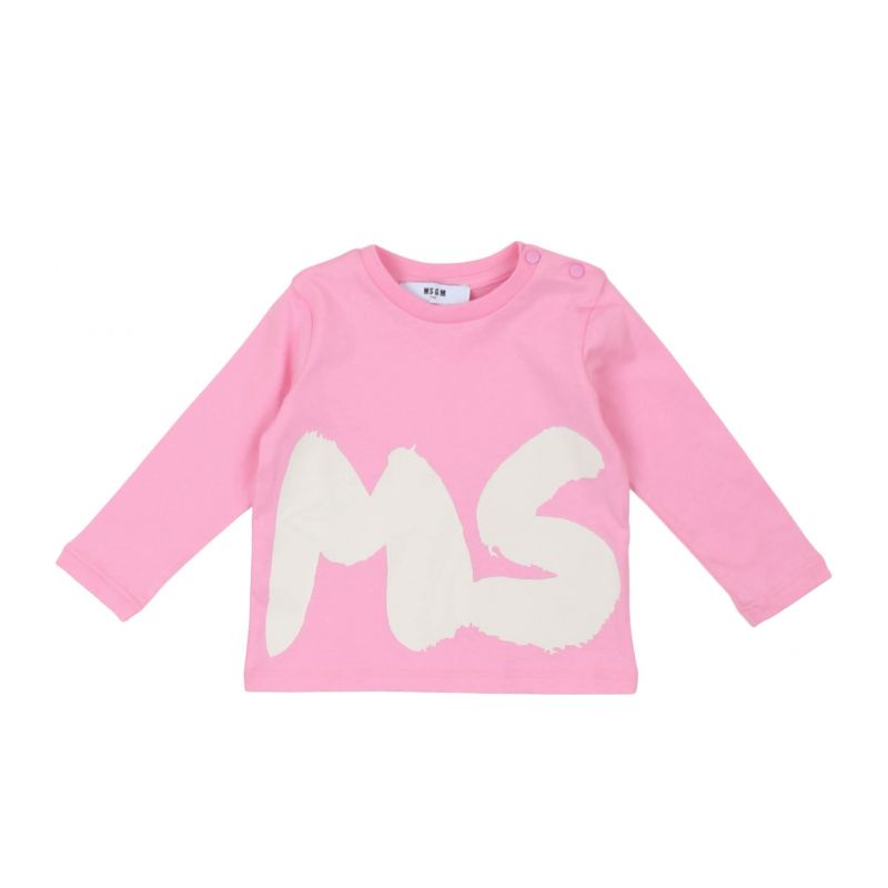 Тениска за момче MSGM F4MSUNTH266-042-ROSA
