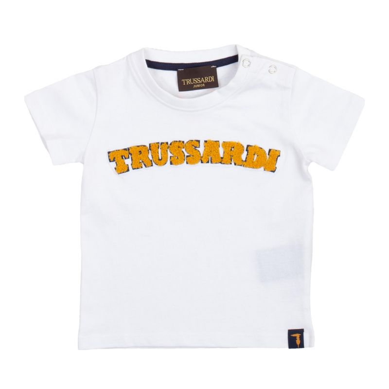 Тениска за момче TRUSSARDI TIP22090TS-WHITE-APR