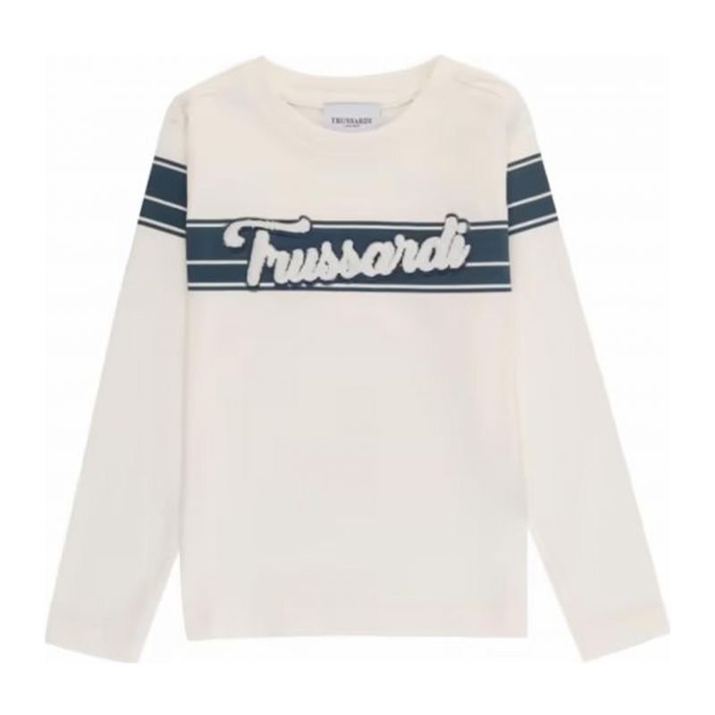 Тениска за момче TRUSSARDI TIA24111TS-O-WHT-G-M