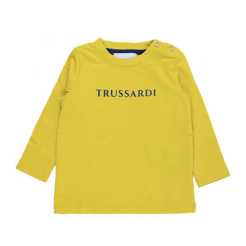 Тениска за момче TRUSSARDI TIA24085TS-YELL-BL-N