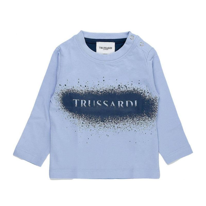 Тениска за момче TRUSSARDI TIA24039TS-BLUE-L-B-N
