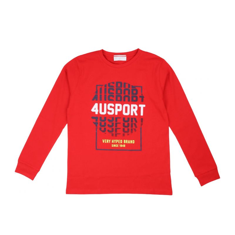 Тениска за момче PACIOTTI TSP2303J-ROSSO