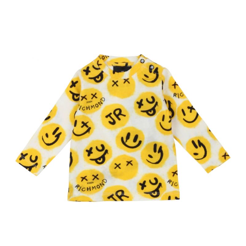 Тениска за момче JOHN RICHMOND RIA24048TS-S-O-WT-YEL