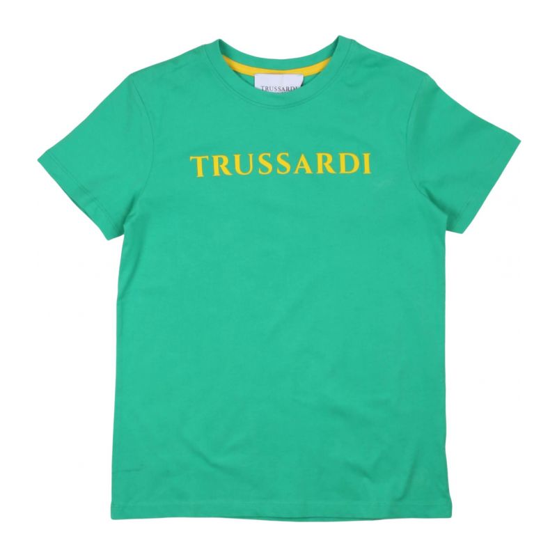 Тениска за момче TRUSSARDI TBP24001TS-GREEN-YEL