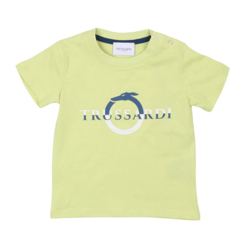 Тениска за момче TRUSSARDI TIA24003TS-LIME