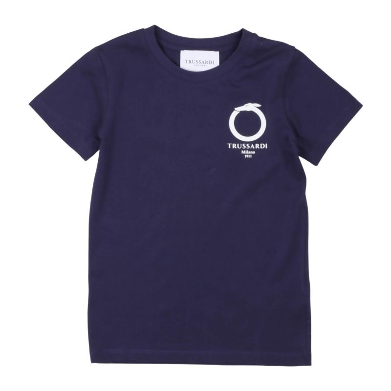 Тениска за момче TRUSSARDI TBP24042TS-BLUE-N-W-S