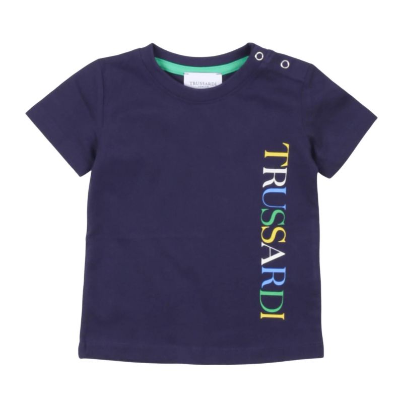 Тениска за момче TRUSSARDI TIP24069TS-BLUE-NAVY