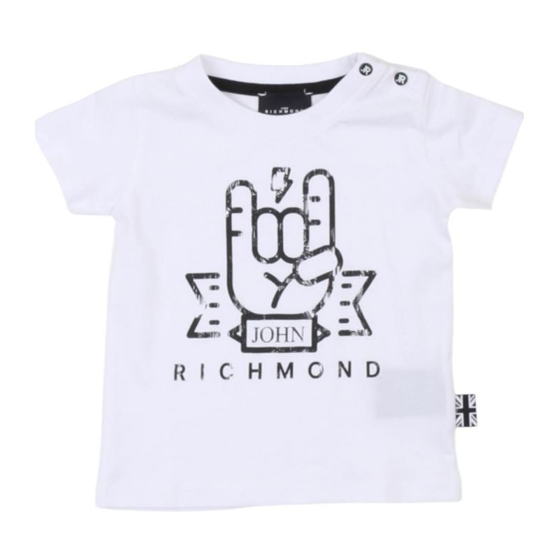 Тениска за момче JOHN RICHMOND RIP24095TS-WHITE