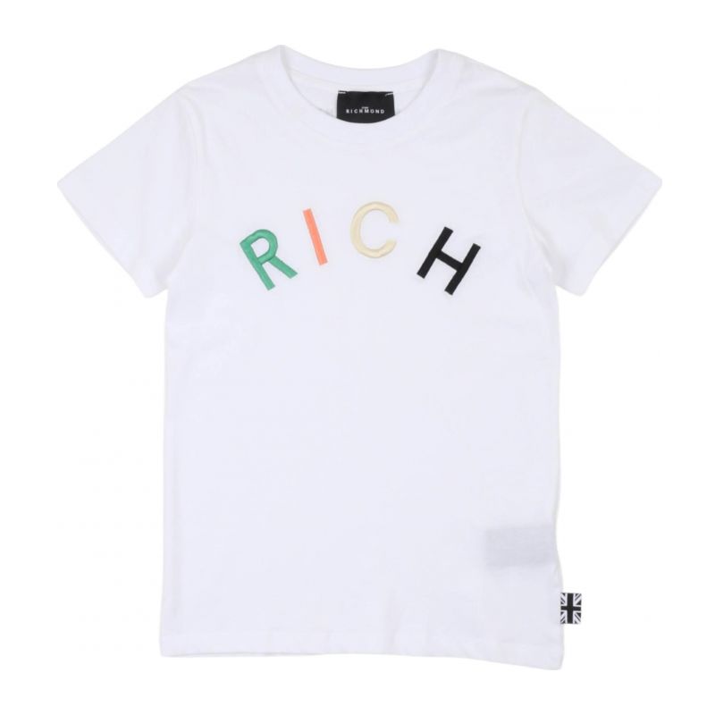 Тениска за момче JOHN RICHMOND RBP24042TS-WHITE