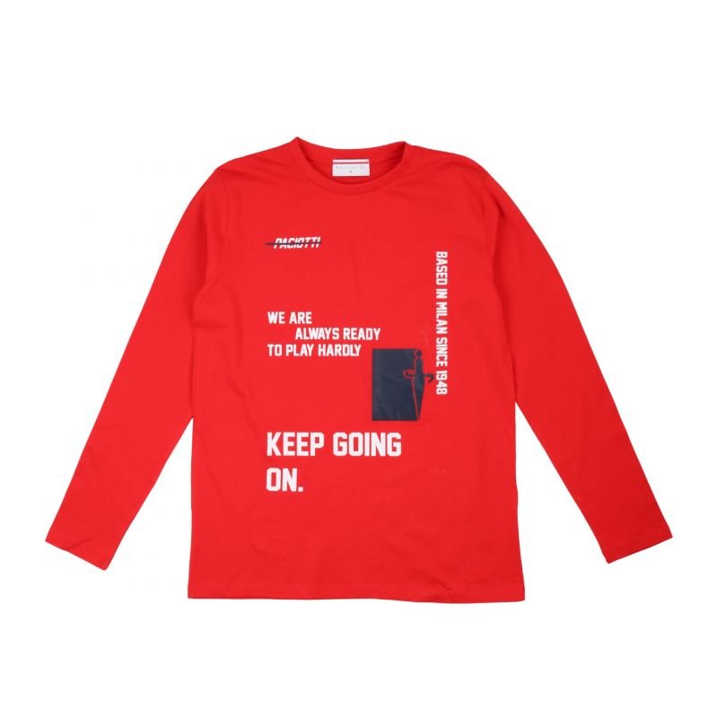 Тениска за момче PACIOTTI TSP3300J-ROSSO