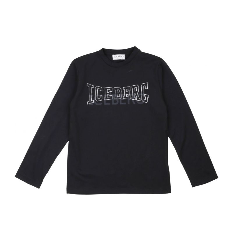 Тениска за момче ICEBERG TSICE4303J-NERO