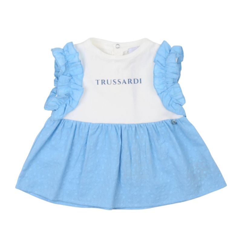 Тениска за момче TRUSSARDI TIP24098TS-WHT-S-AZUR