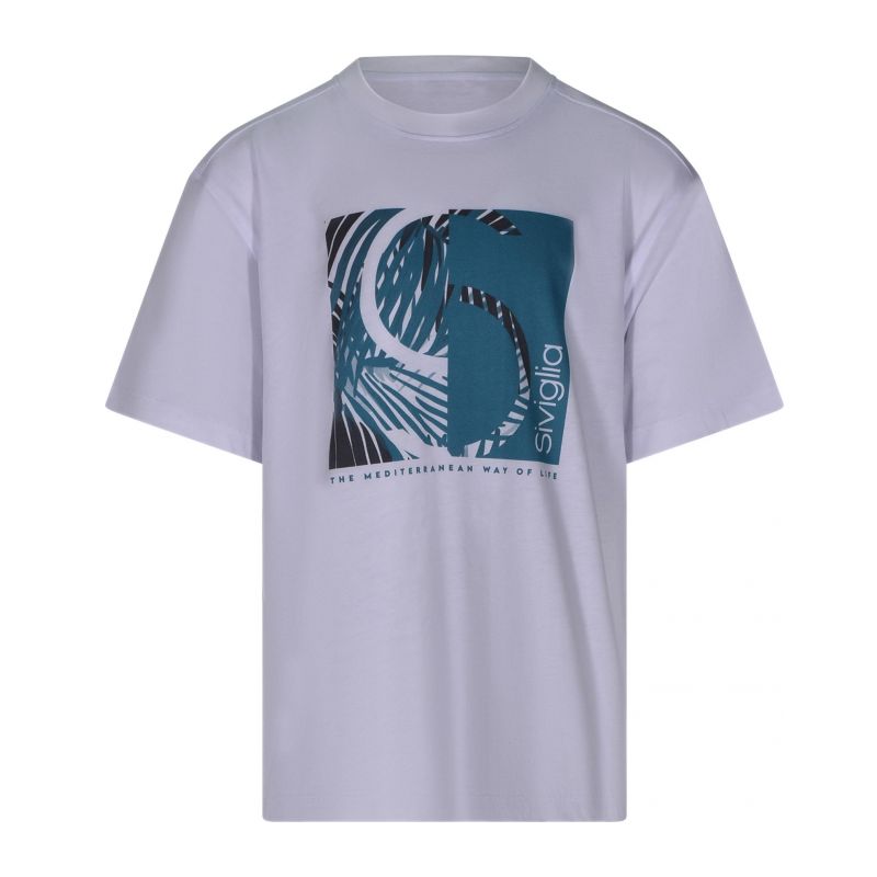 Тениска за момче SIVIGLIA SVJTS01472-WHITE