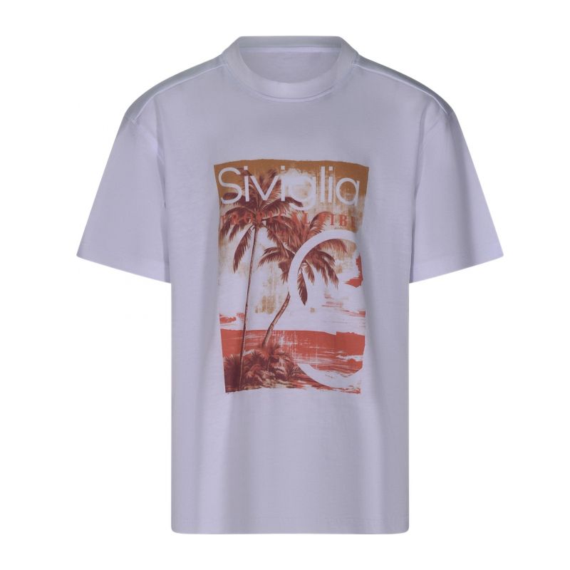 Тениска за момче SIVIGLIA SVJTS01465-WHITE