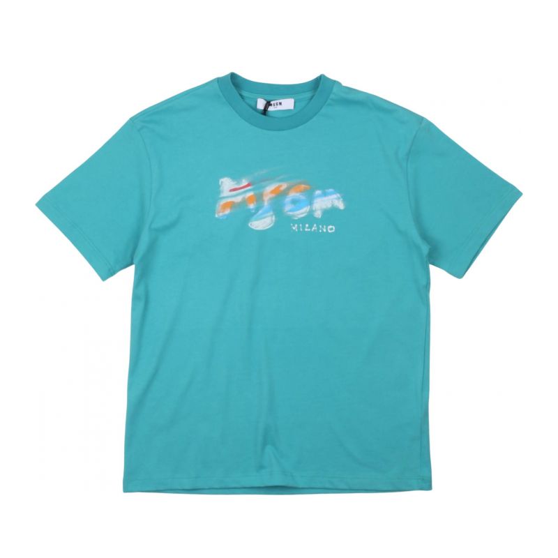 Тениска за момче MSGM S5MSJBTH280-MS012