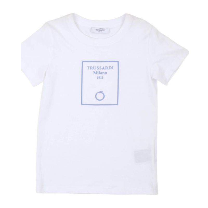 Тениска за момче TRUSSARDI TBP25025TS-WHITE