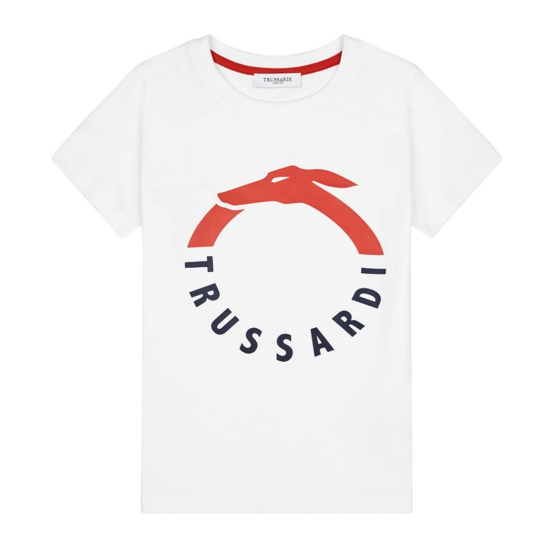 Тениска за момче TRUSSARDI TBP25049TS-WHITE