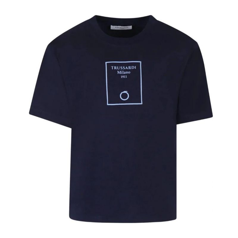 Тениска за момче TRUSSARDI TBP25025TS-BLUE-NAVY