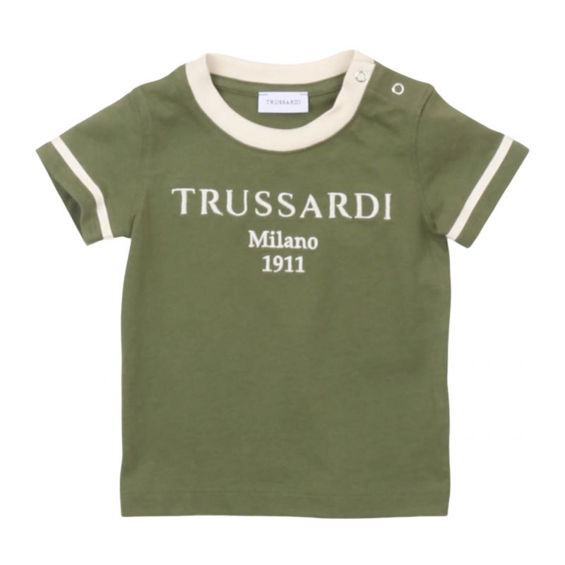Тениска за момче TRUSSARDI TIP25033TS-GREEN-ALOE